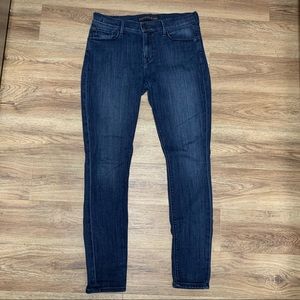 Express Mid Rise Blue Jean Legging